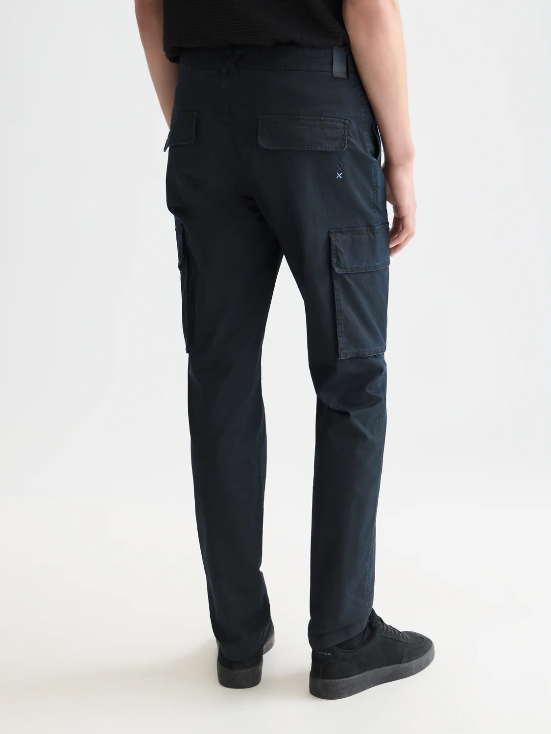 Stuart washed cotton-blend slim cargo - Image 11