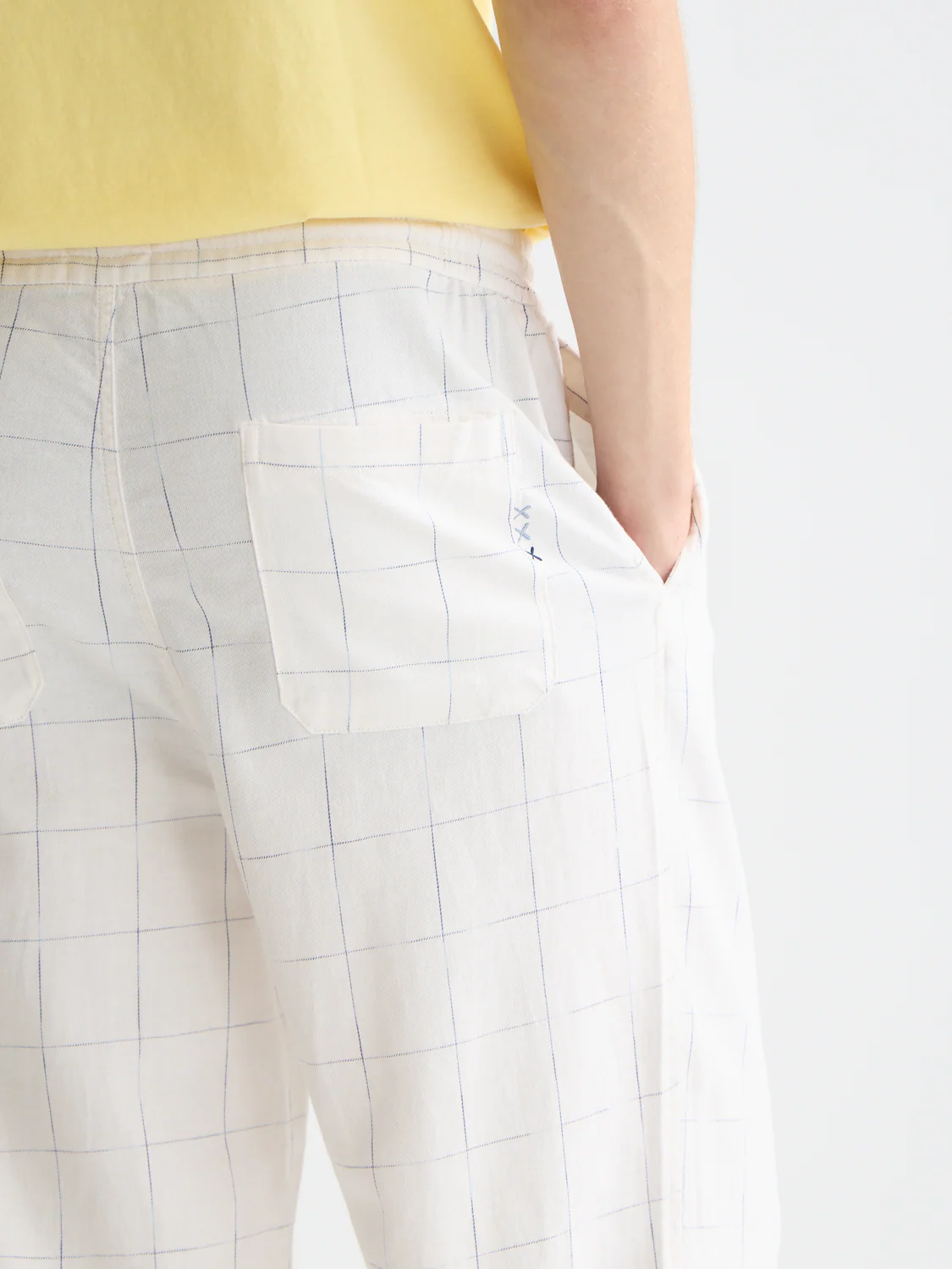 Oliver linen-blend relaxed straight jogger - Image 3