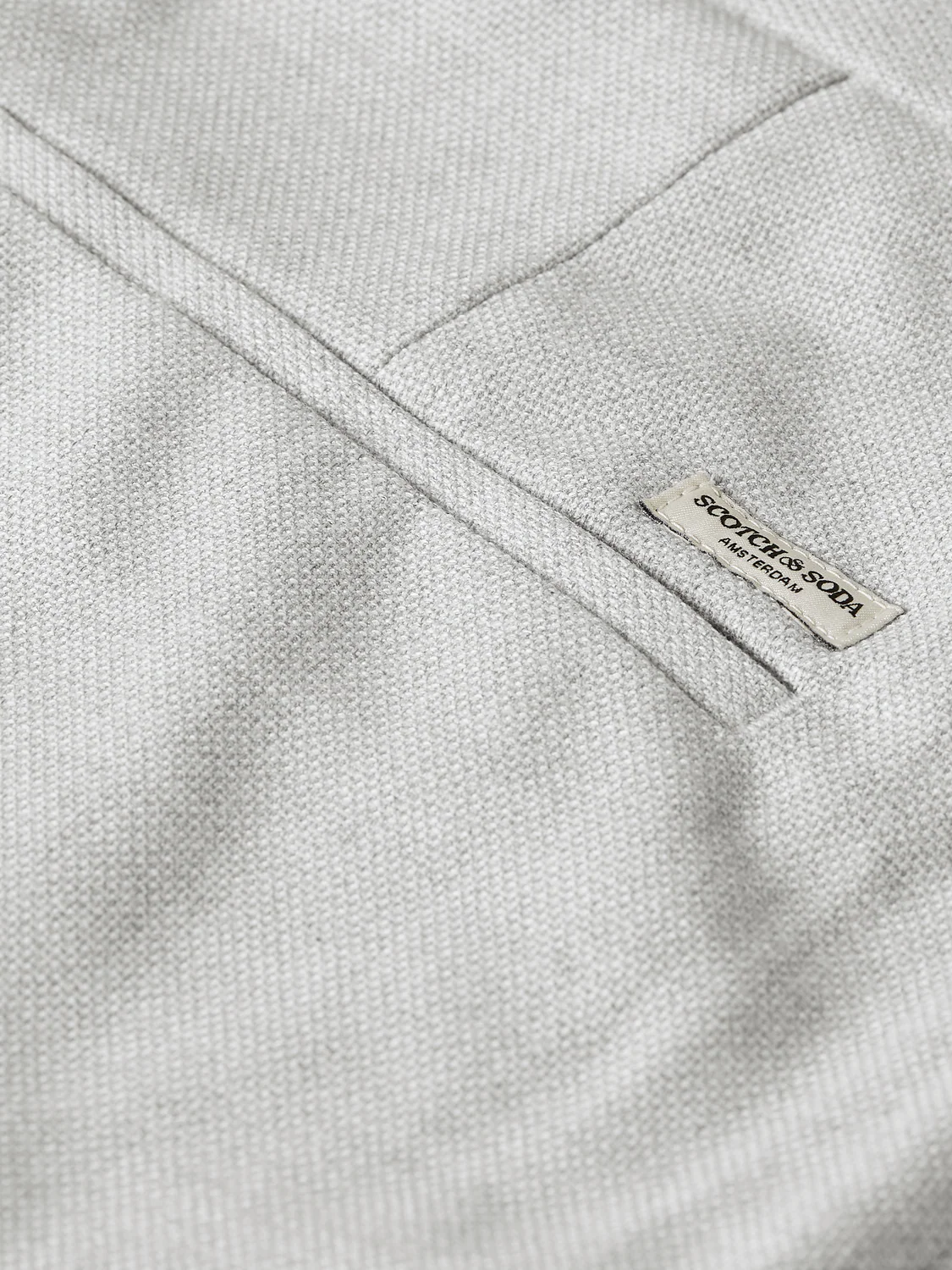 Mott structured weave tailored chino - Image 14