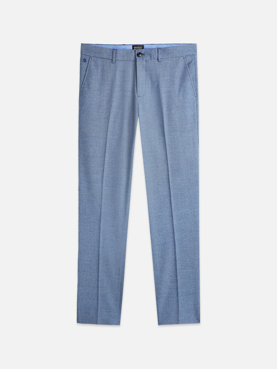 Mott structured weave tailored chino - Image 5