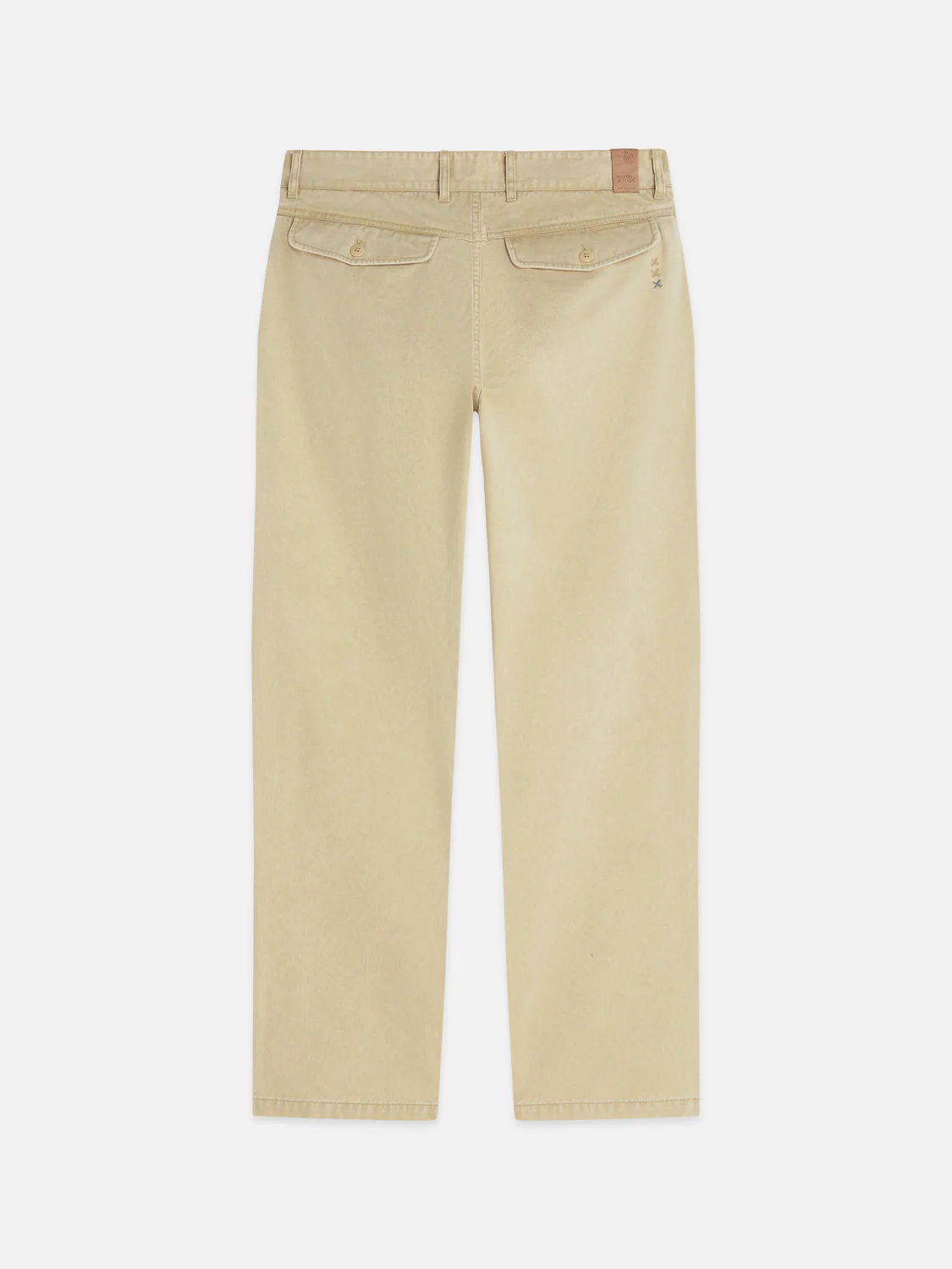 The Zee washed cotton twill worker pant - Image 6