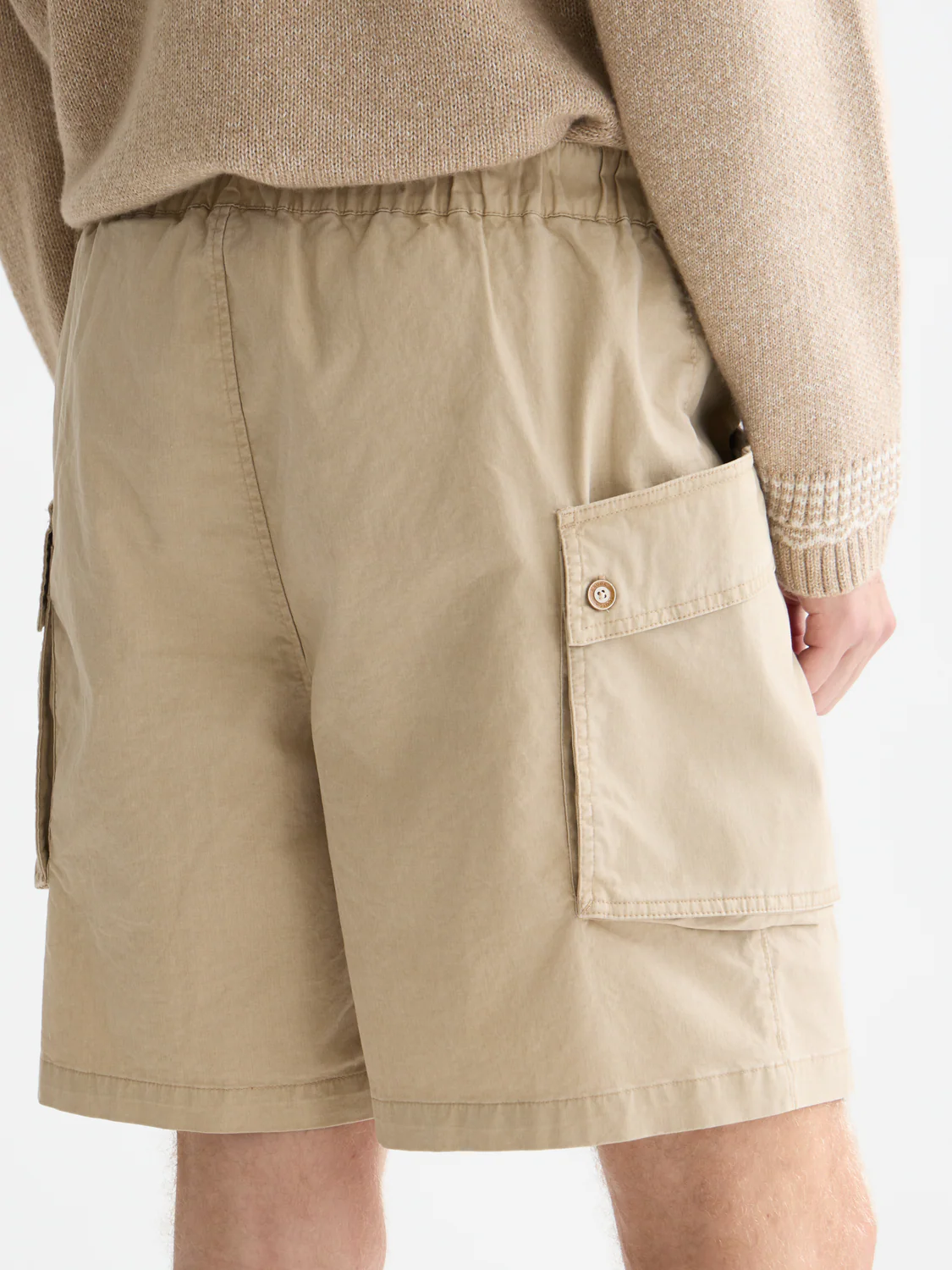Washed cargo bermuda shorts - Image 3