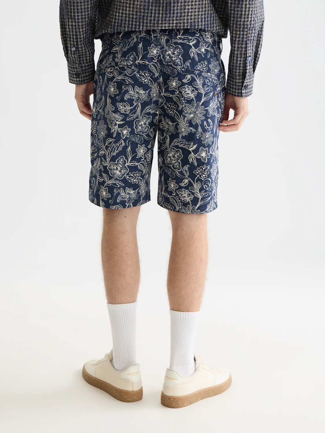 Stuart printed chino shorts - Image 4