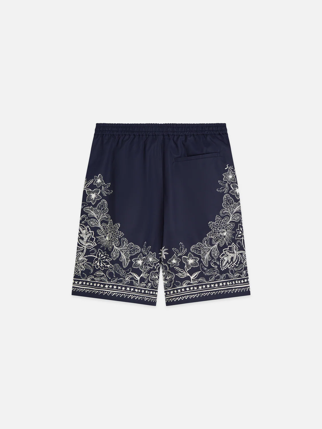 Printed wide bermuda shorts - Image 6