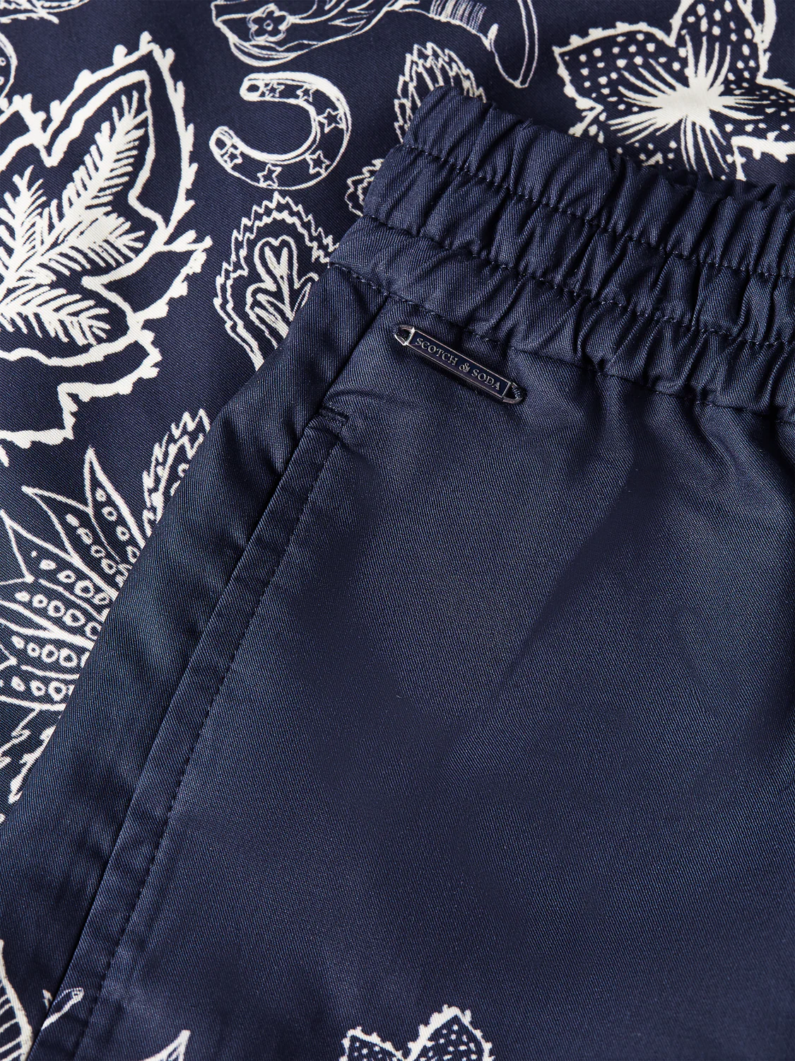 Printed wide bermuda shorts - Image 7