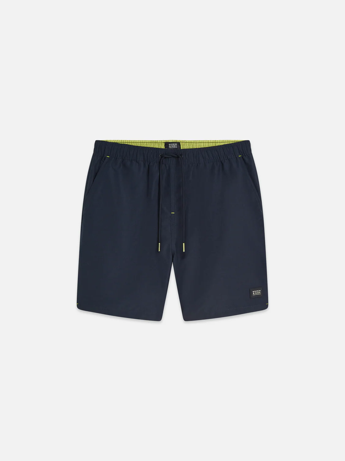 Solid midlength swim shorts - Image 12