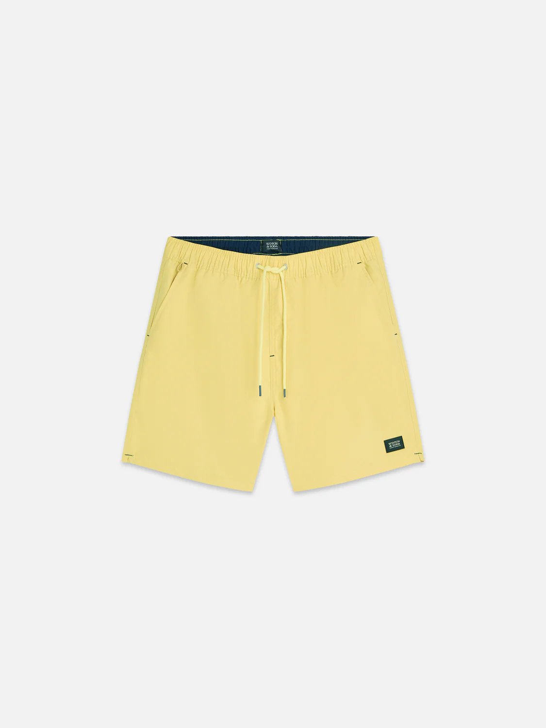 Solid midlength swim shorts - Image 33