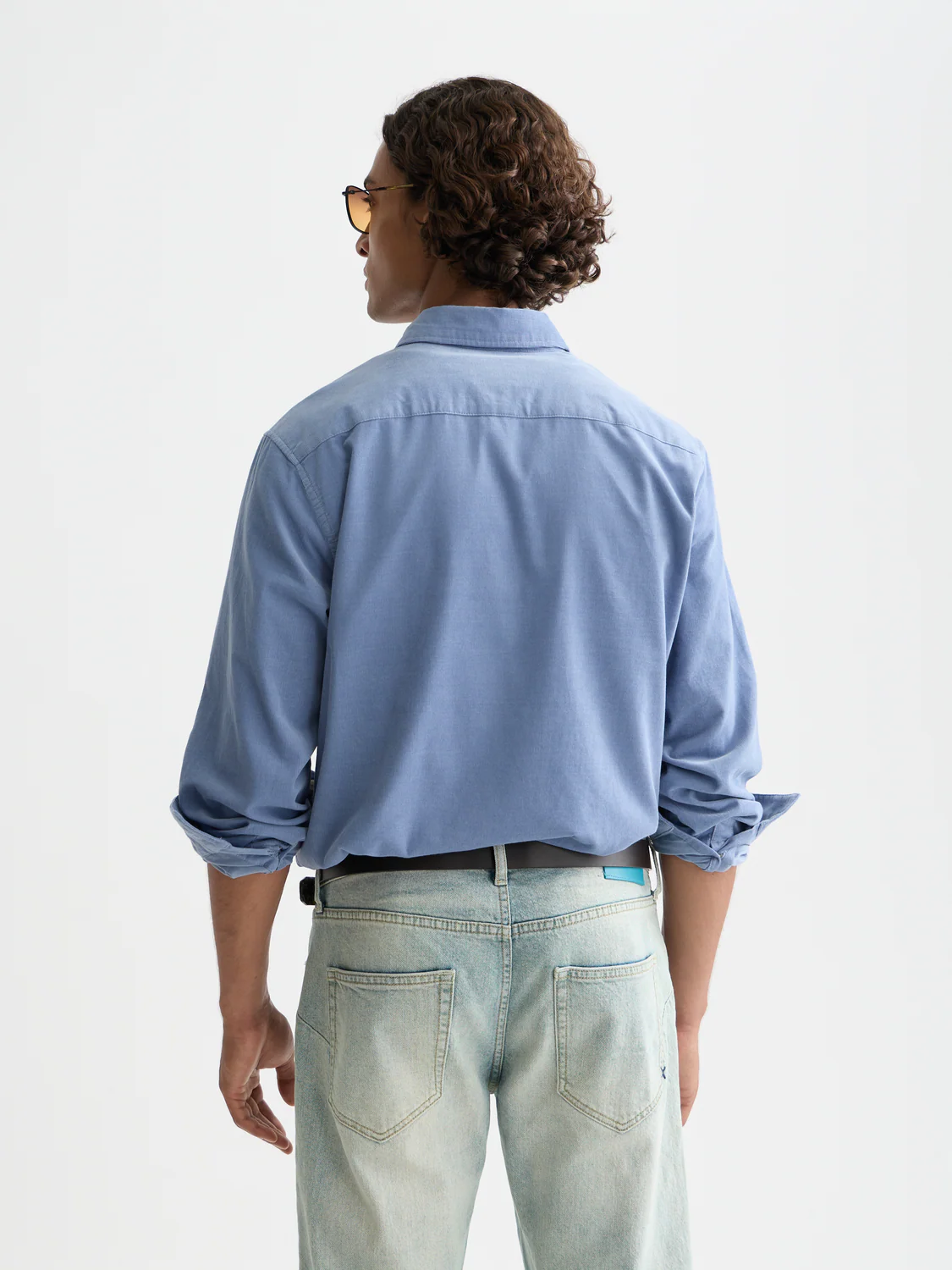 Lightweight corduroy regular-fit shirt - Image 11
