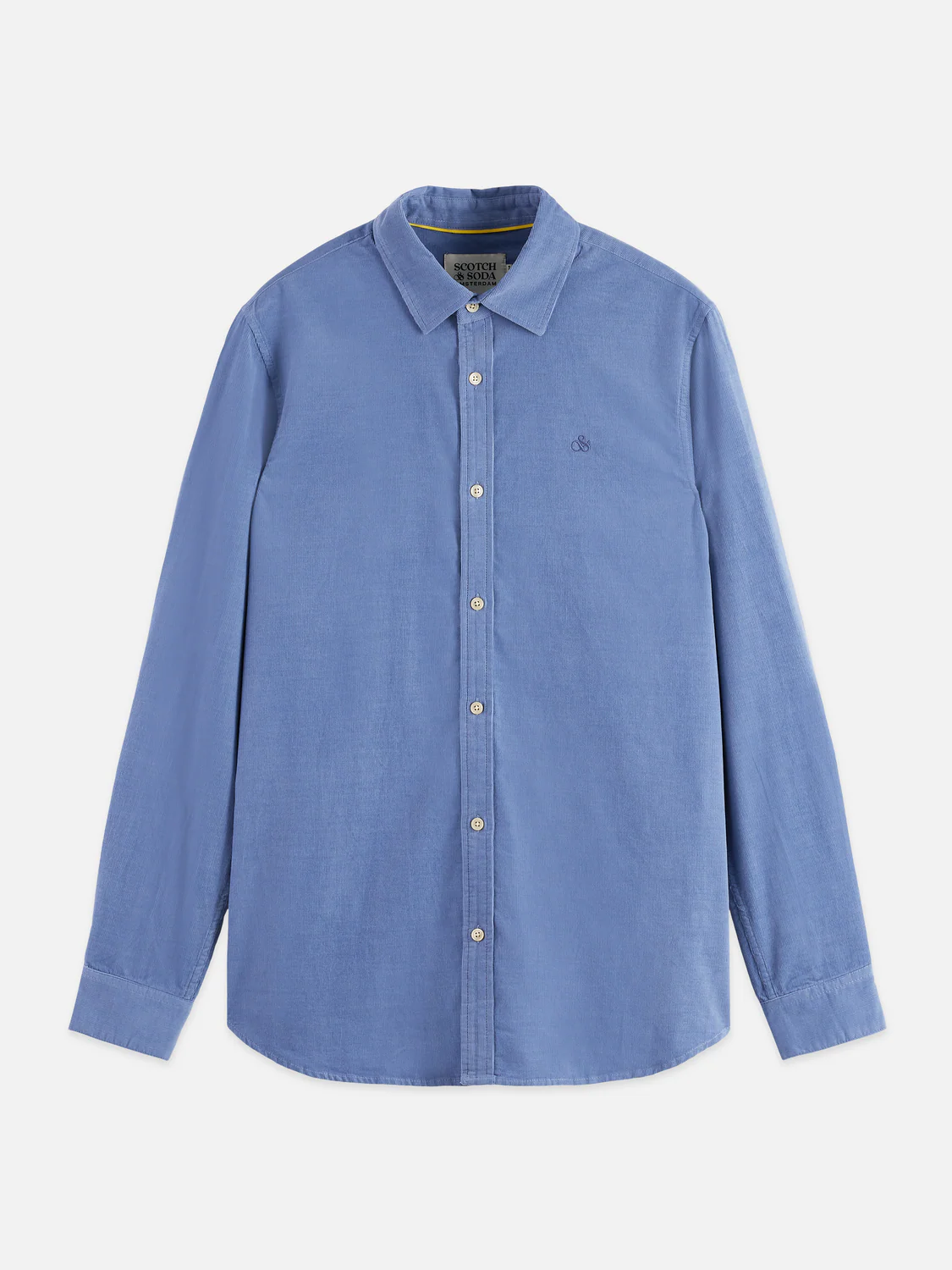 Lightweight corduroy regular-fit shirt - Image 12