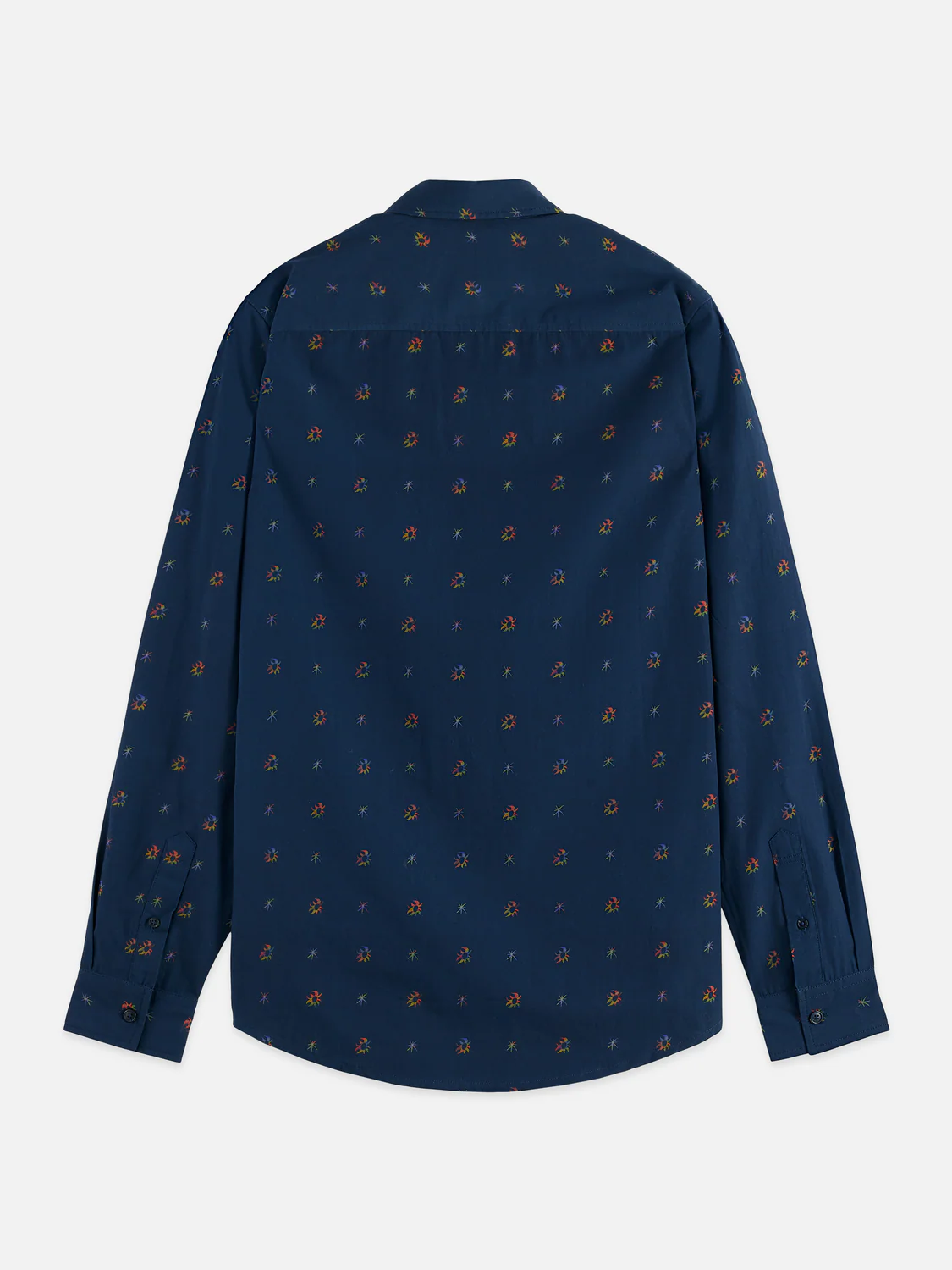 Printed cotton slim shirt - Image 6