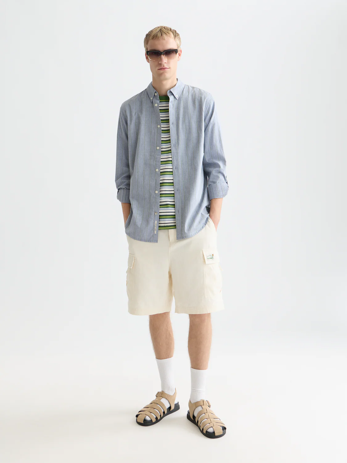 Yarn-dyed dobby shirt - Image 2