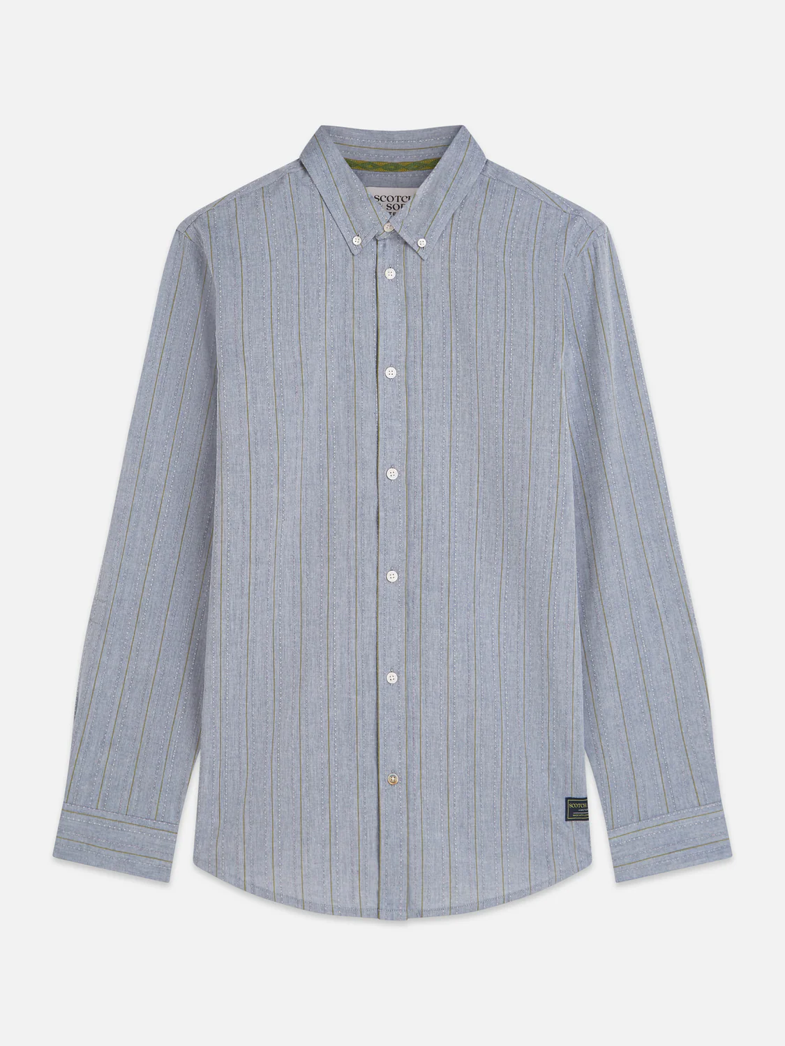 Yarn-dyed dobby shirt - Image 5