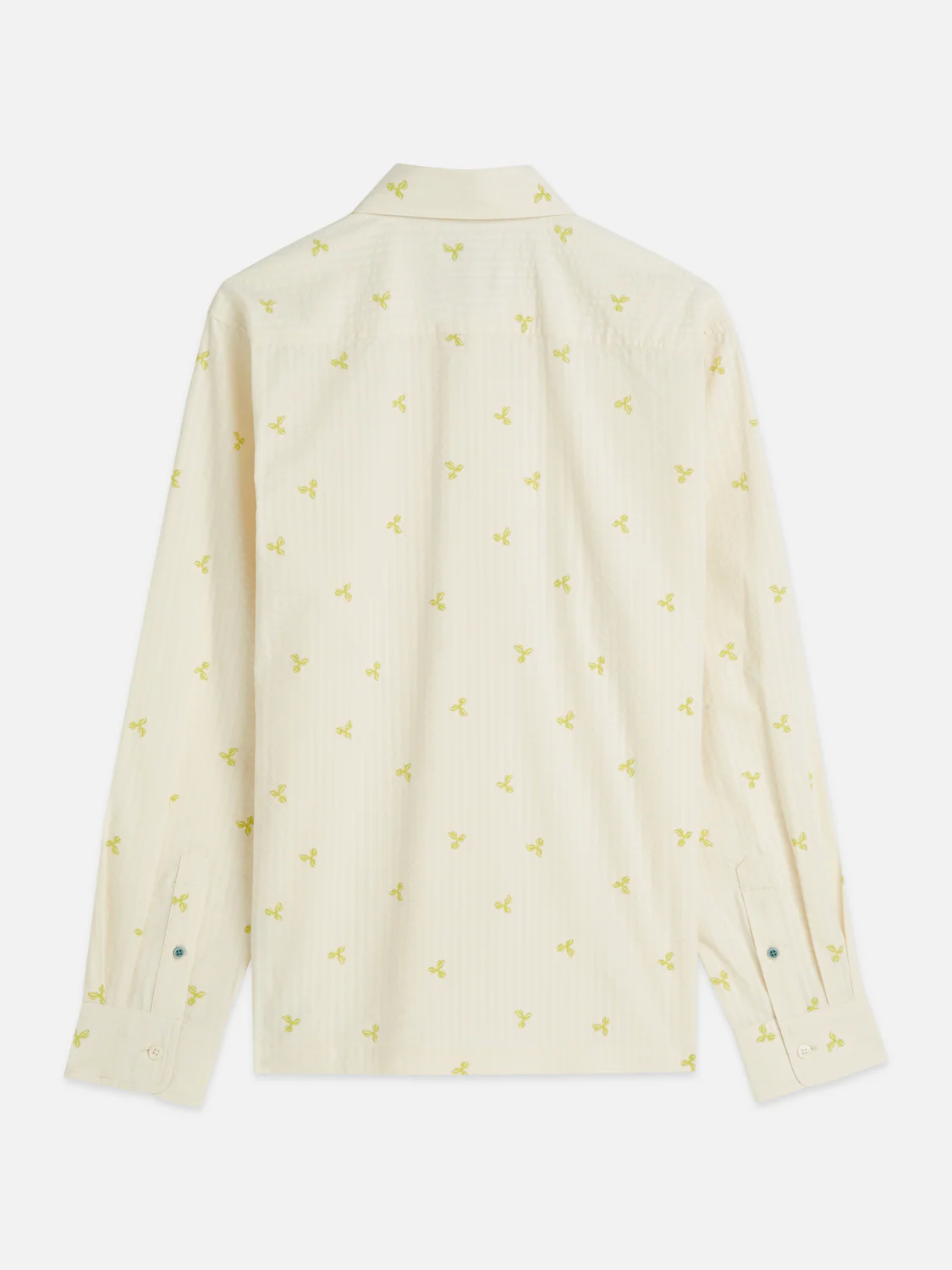 Printed seersucker relaxed shirt - Image 6