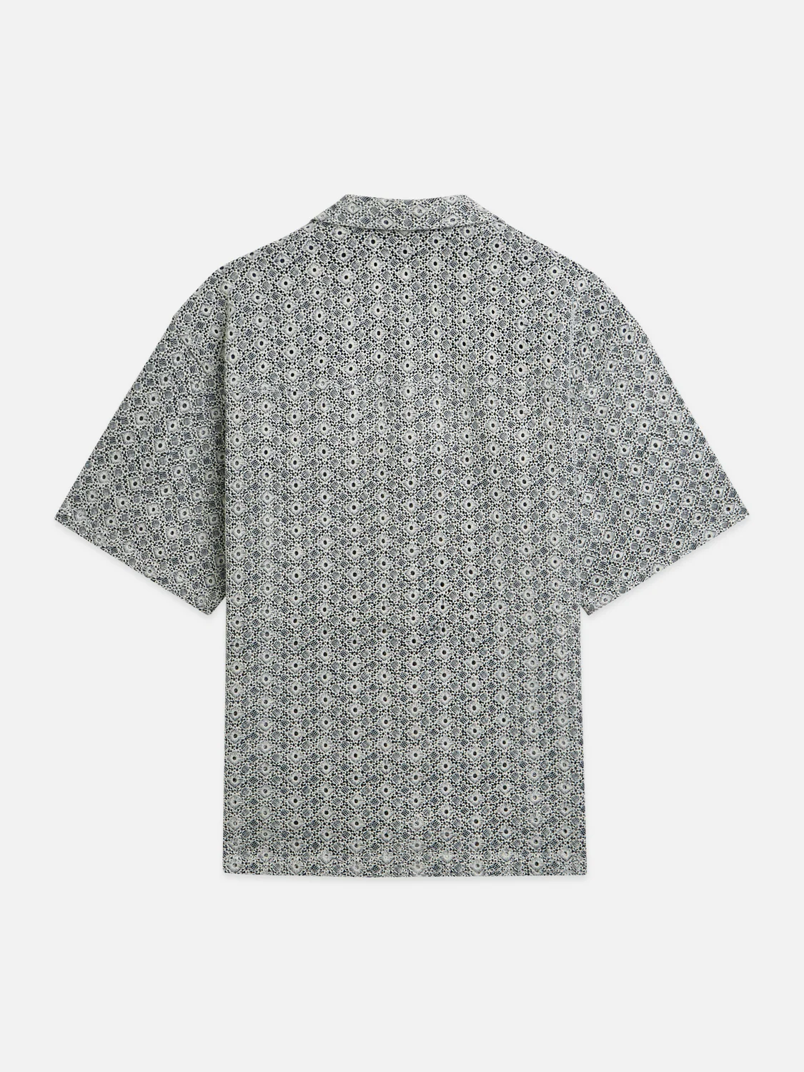 Embroidered relaxed short sleeve shirt - Image 6