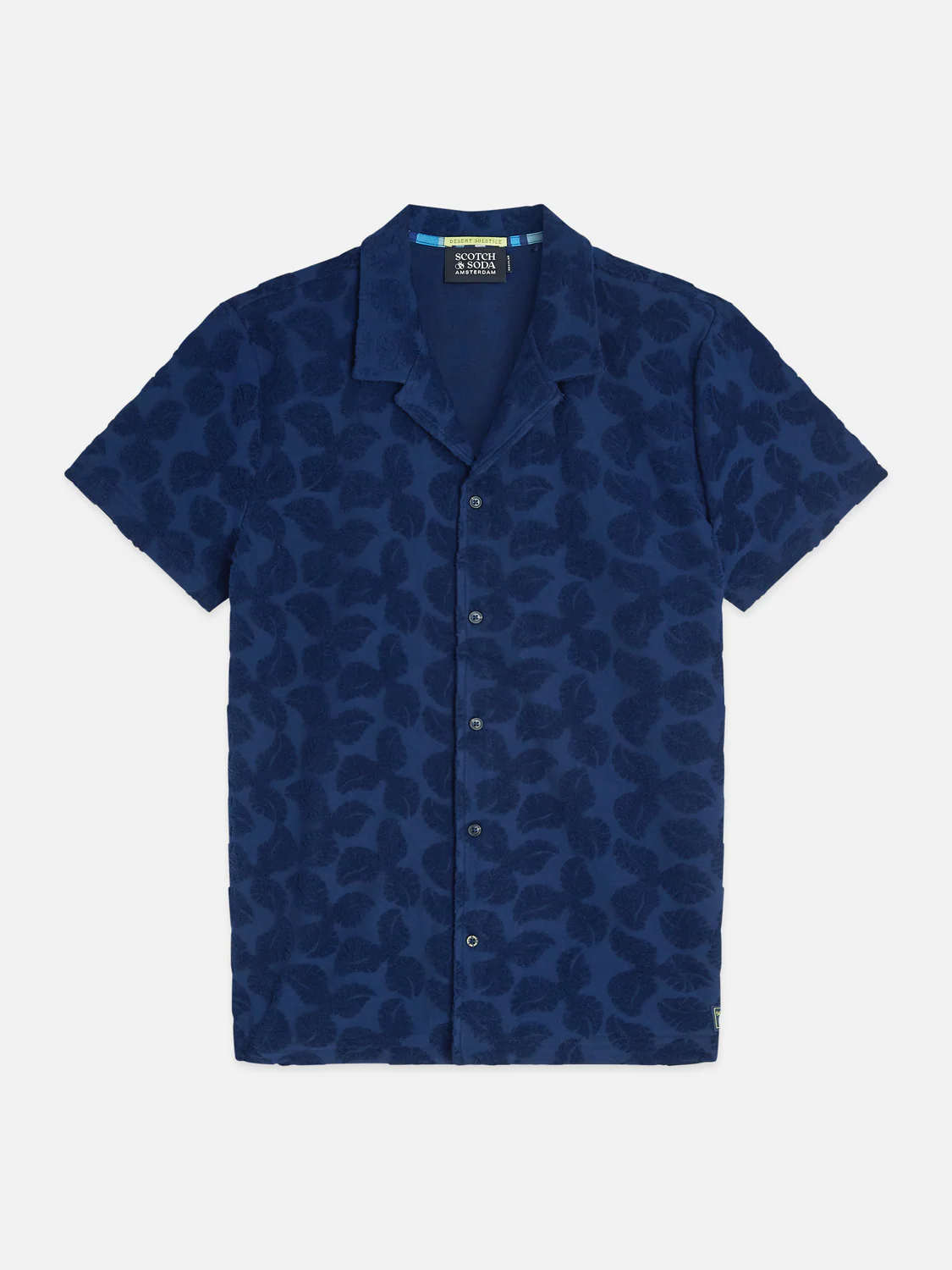 Terry jacquard short sleeve shirt - Image 5