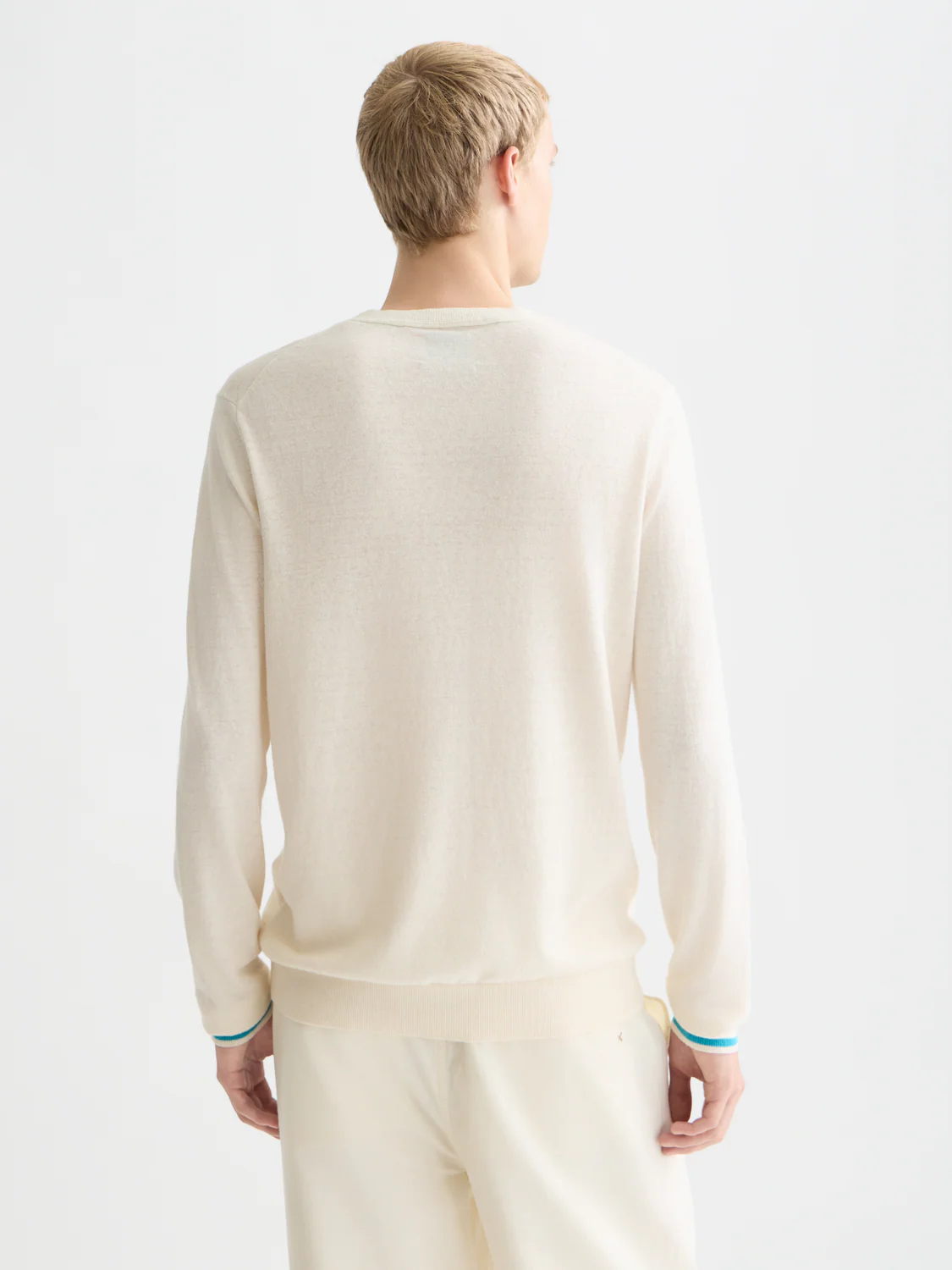 Linen blend pullover - Image 11
