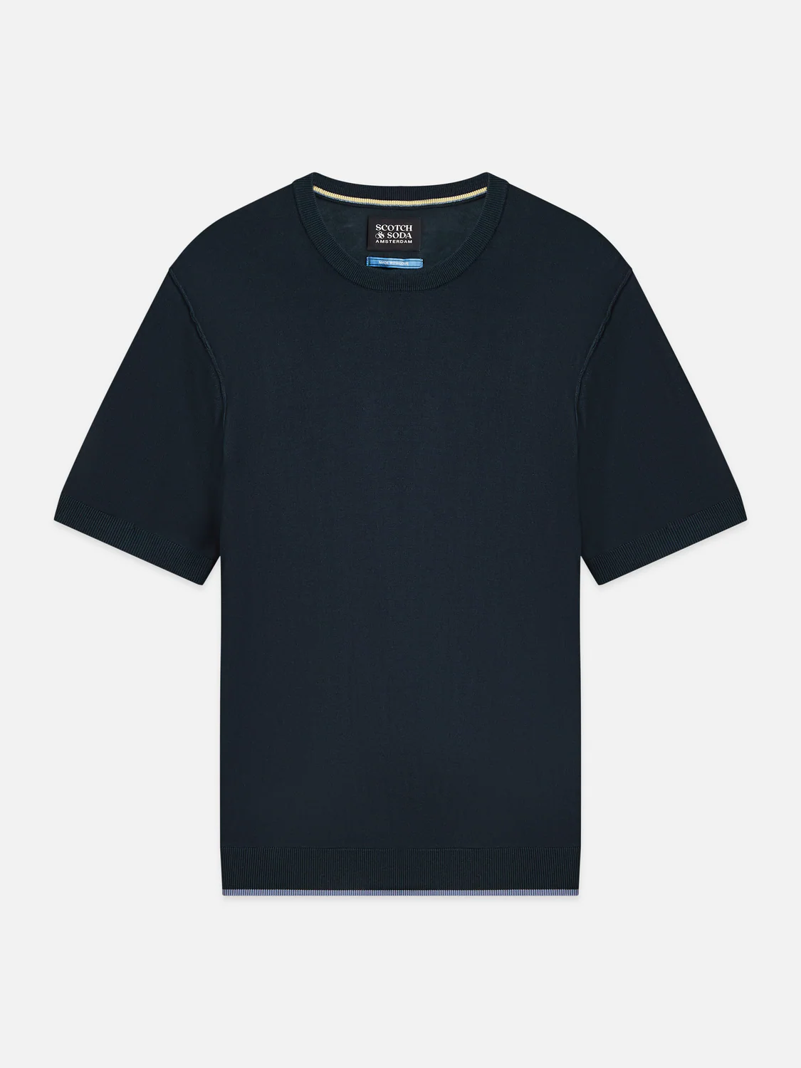 Knitted relaxed T-shirt - Image 19