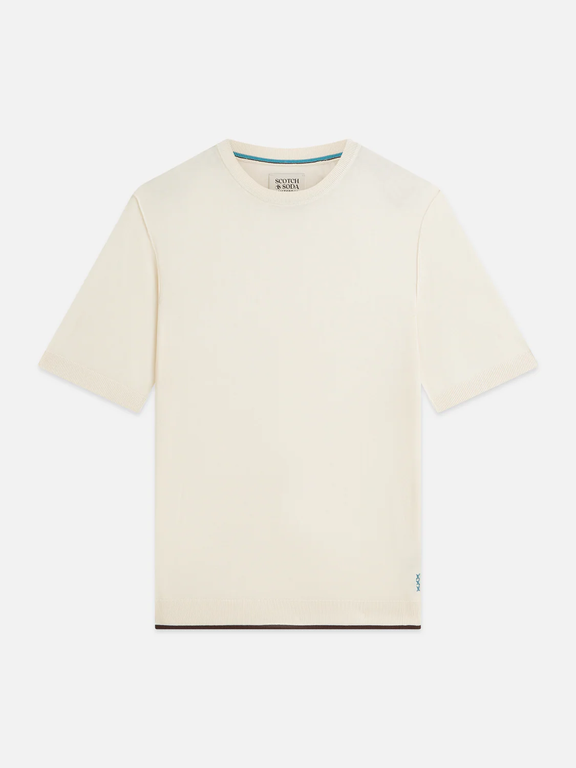 Knitted relaxed T-shirt - Image 26