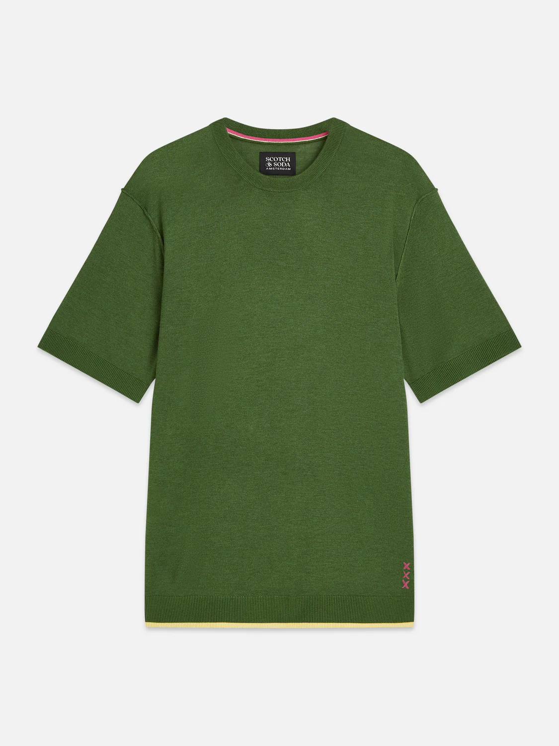 Knitted relaxed T-shirt - Image 5