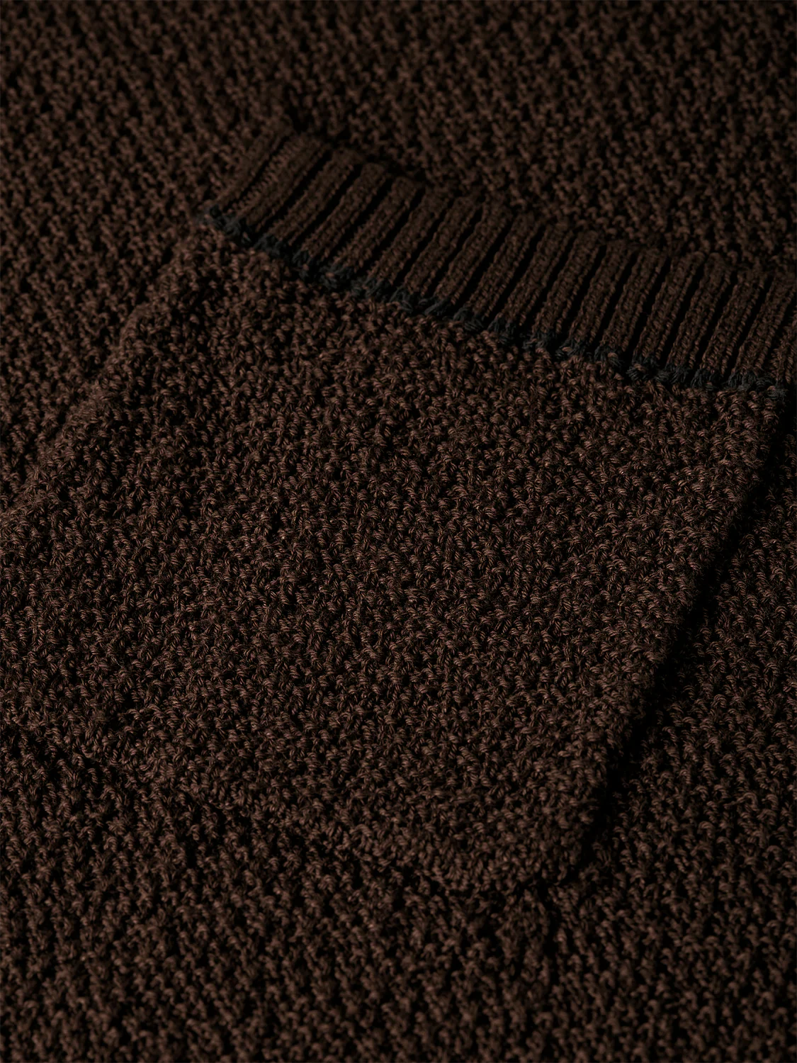 Knitted cotton relaxed T-shirt - Image 7