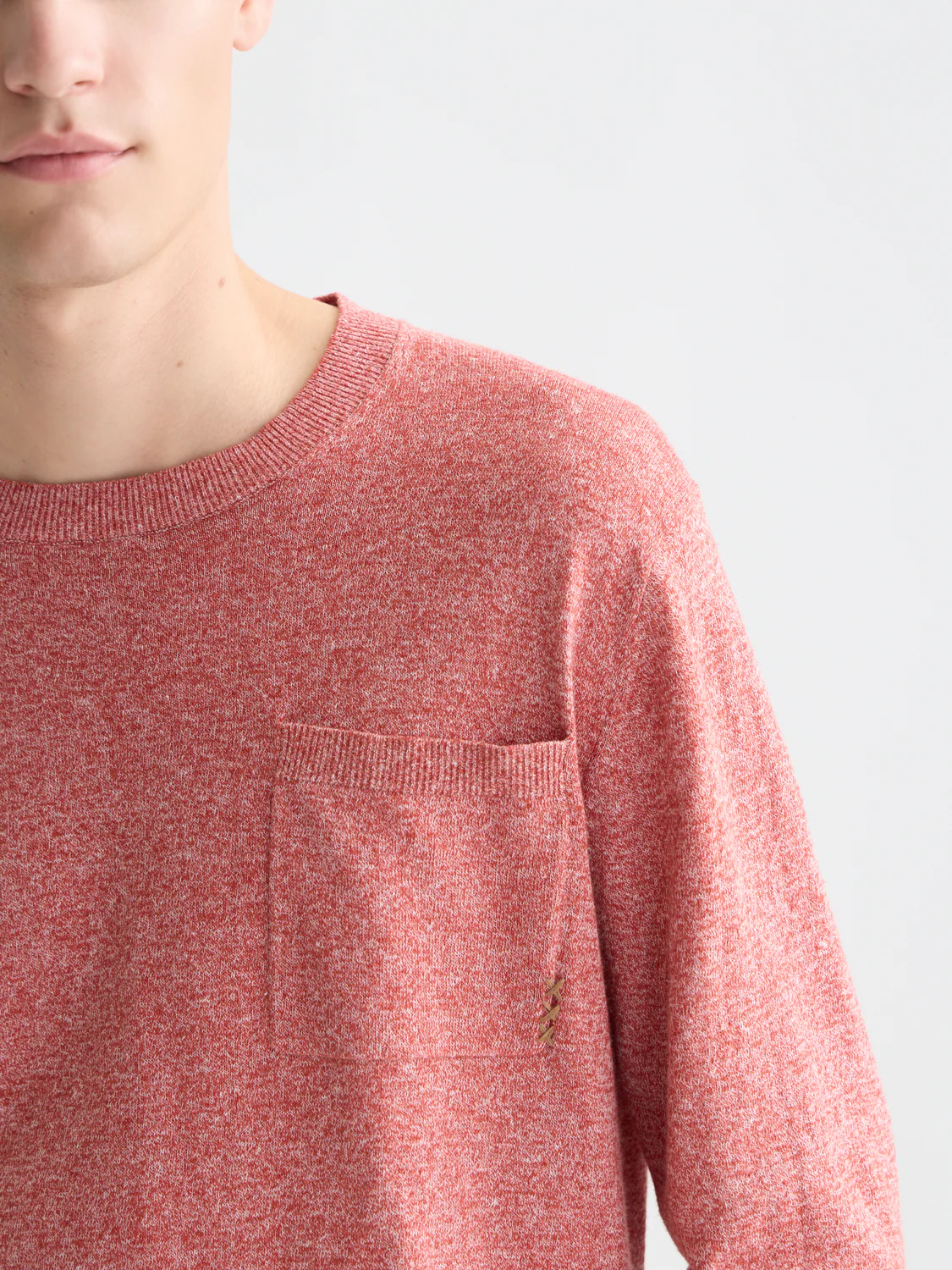 Linen-blend melange pullover - Image 10