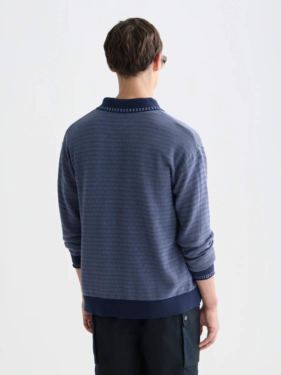 Polo dropped shoulder cardigan - Image 4
