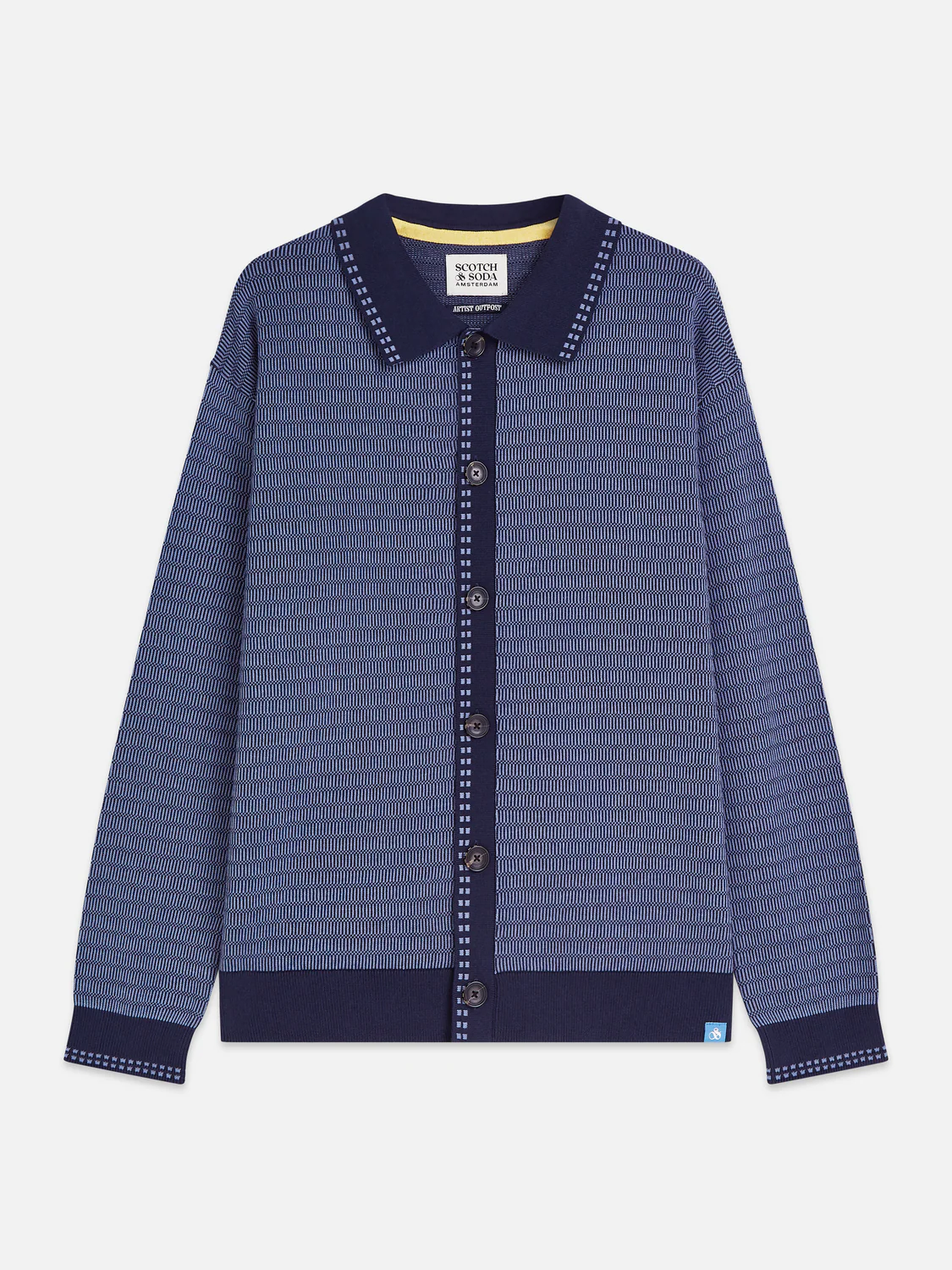 Polo dropped shoulder cardigan - Image 5