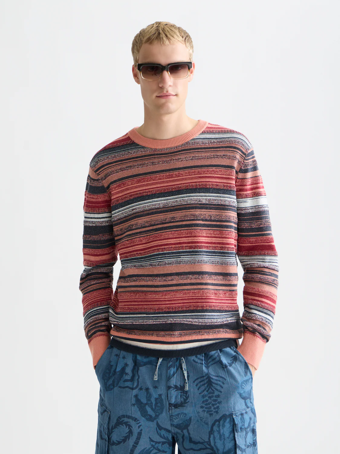 Striped pullover