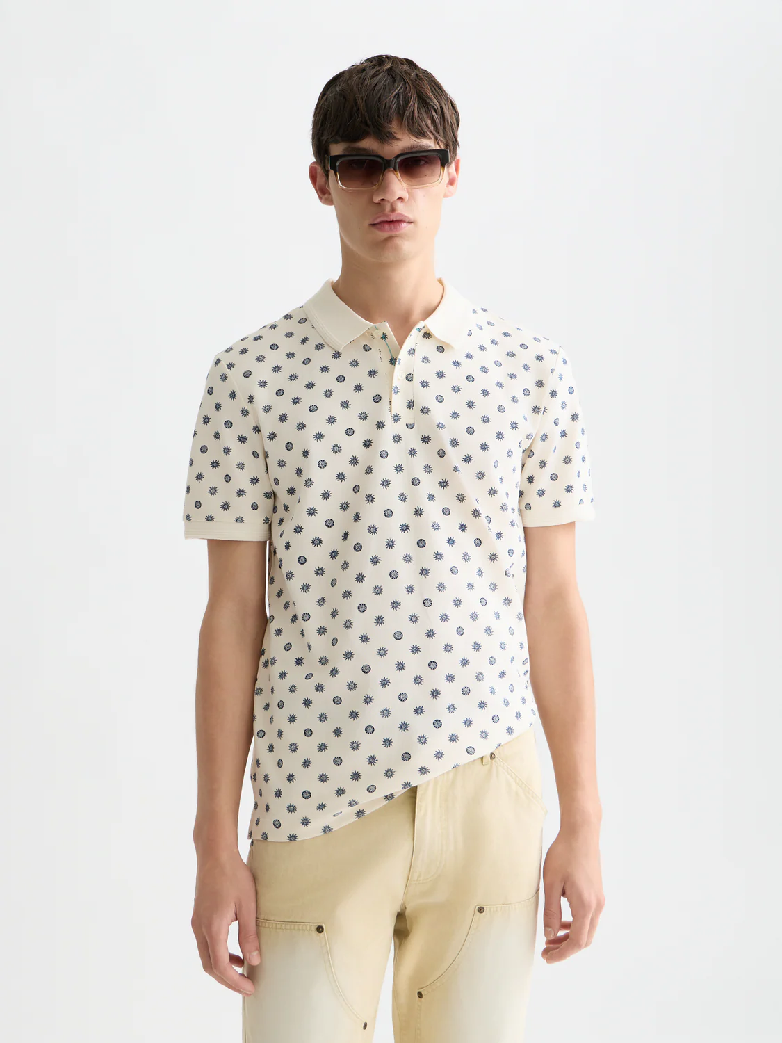 Printed polo