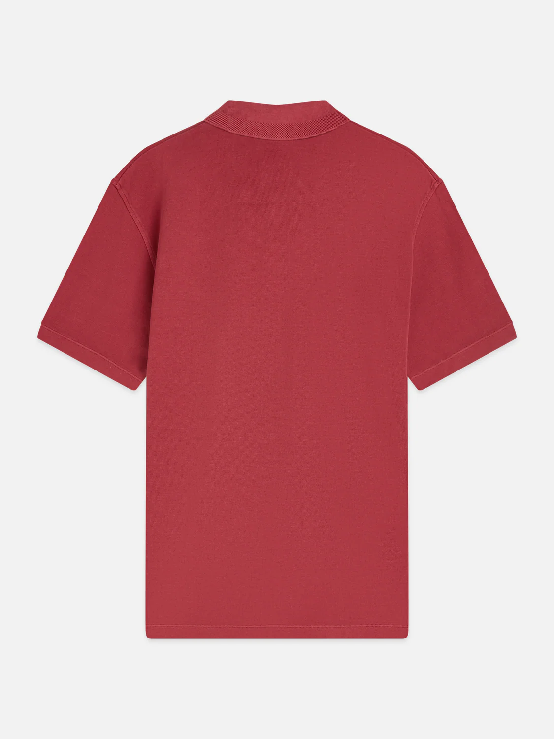 3 crosses pique relaxed garment-dyed polo - Image 34