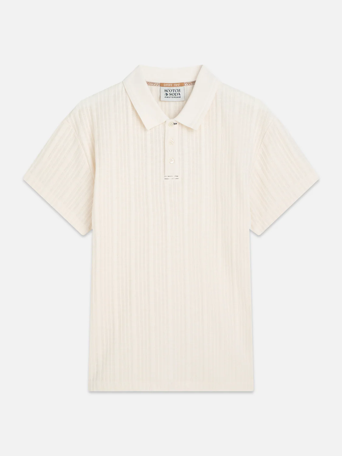 Structured ribbed relaxed polo - Image 12