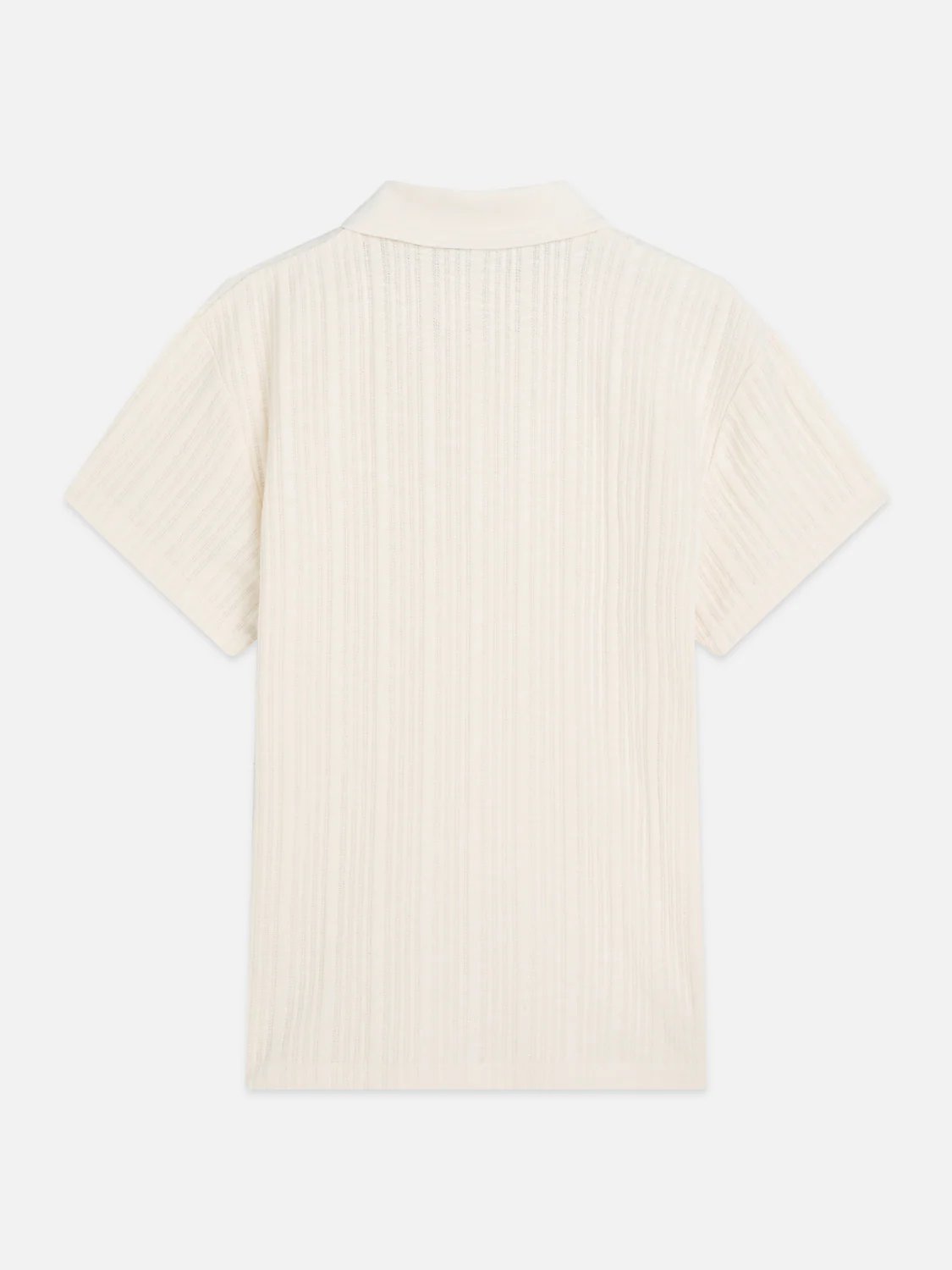 Structured ribbed relaxed polo - Image 13