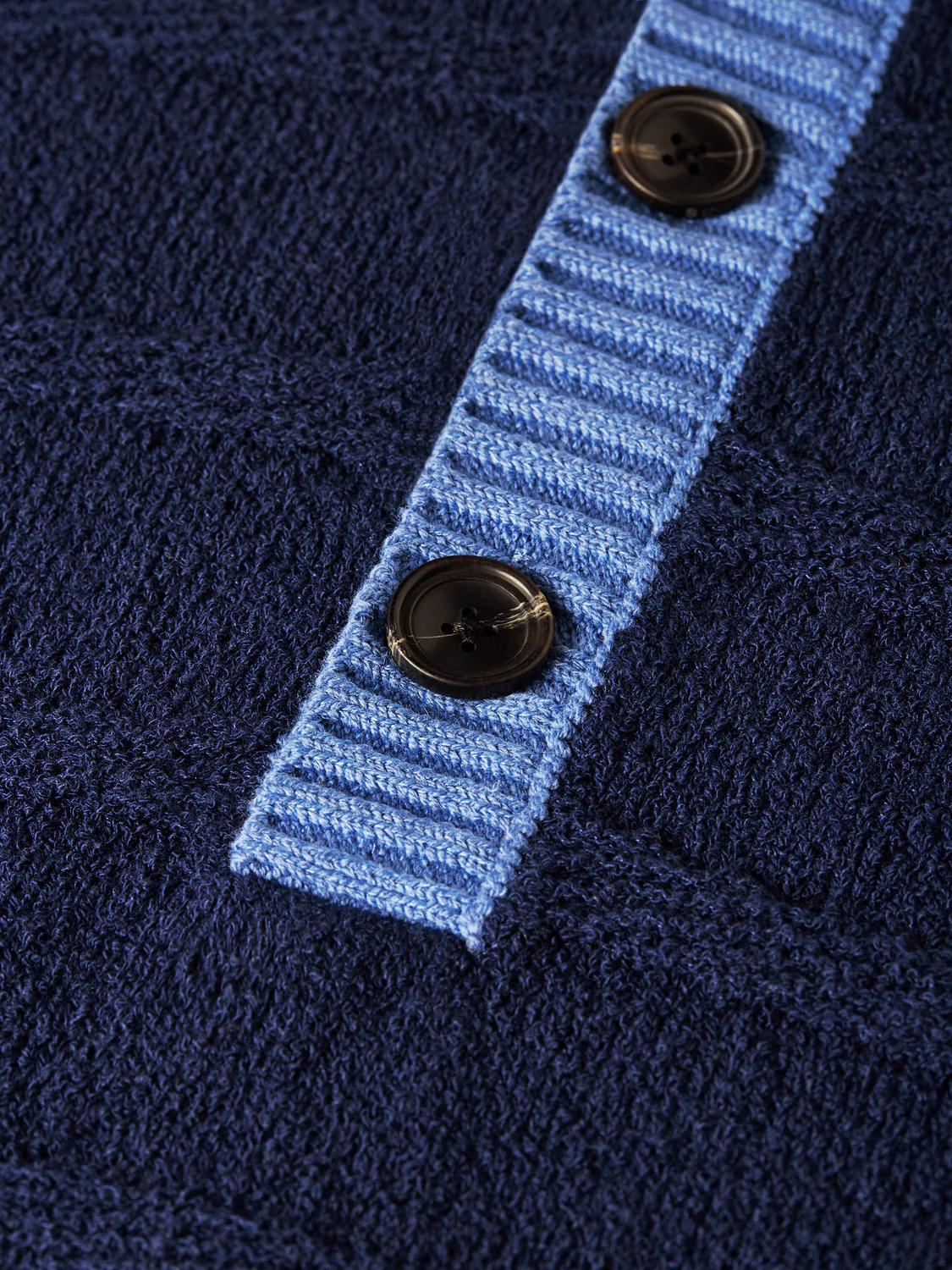 Structured knitted loose polo - Image 14