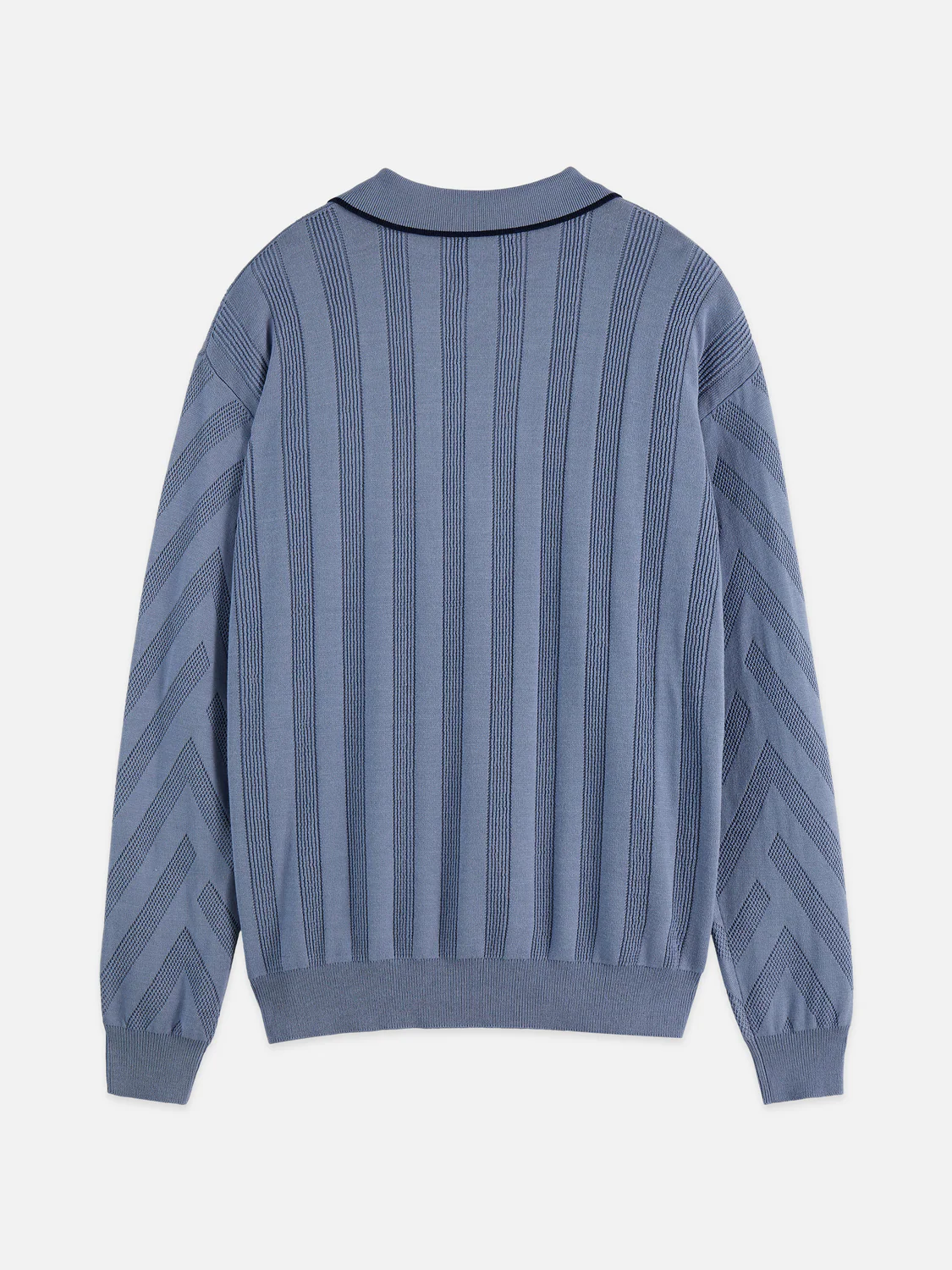 Structure long sleeve polo - Image 6