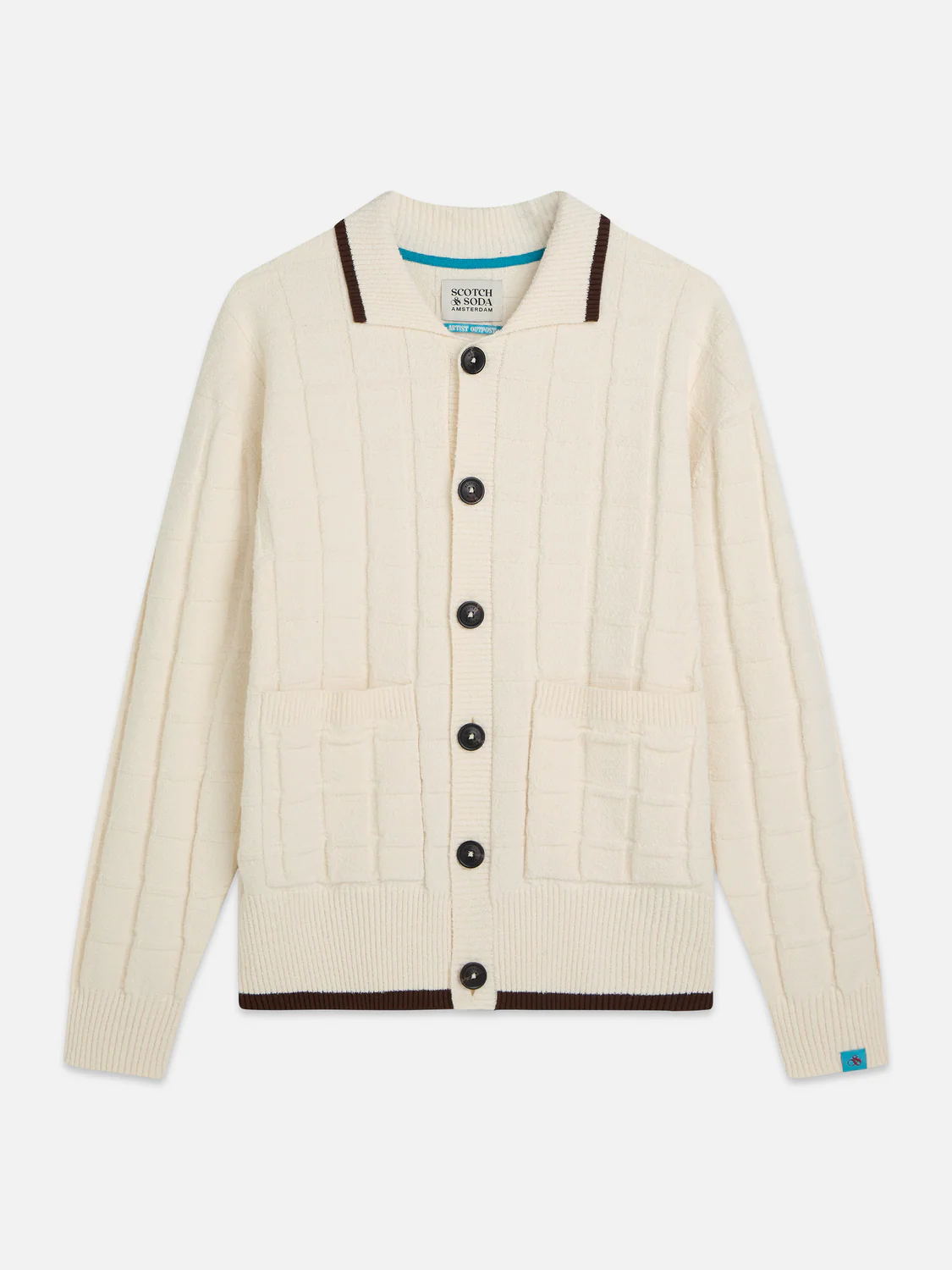Structured boucle cardigan - Image 5