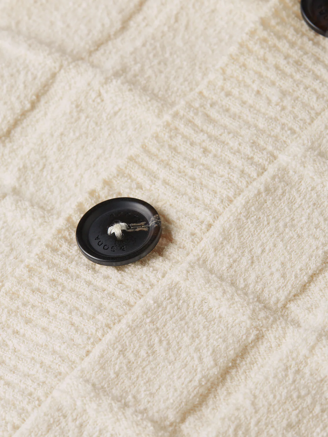 Structured boucle cardigan - Image 7