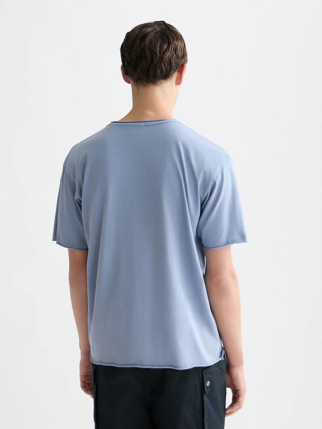 Seasonal Essentials Raw Edged Relaxed T-shirt - Image 11