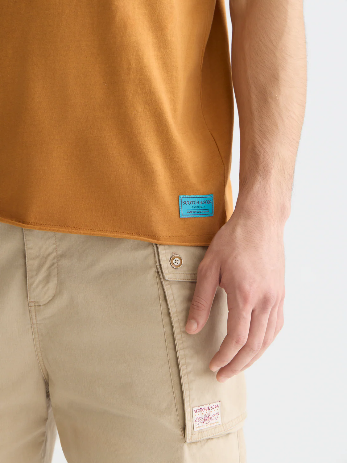 Seasonal Essentials Raw Edged Relaxed T-shirt - Image 17