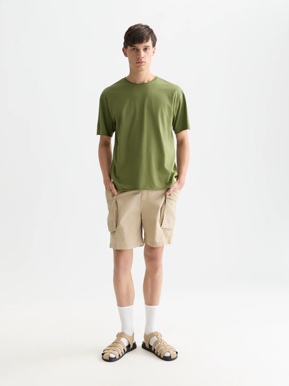 Seasonal Essentials Raw Edged Relaxed T-shirt - Image 2