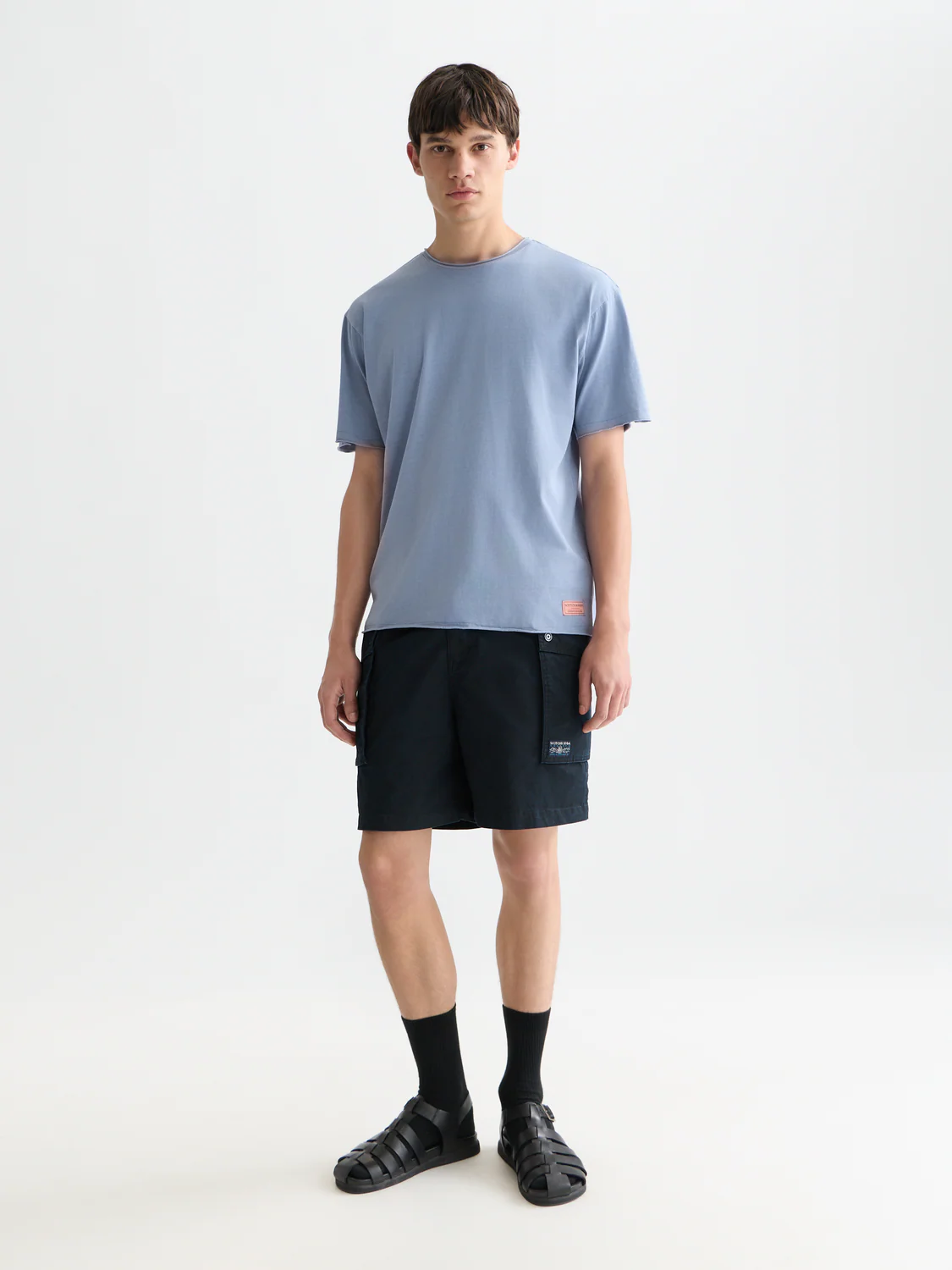 Seasonal Essentials Raw Edged Relaxed T-shirt - Image 9