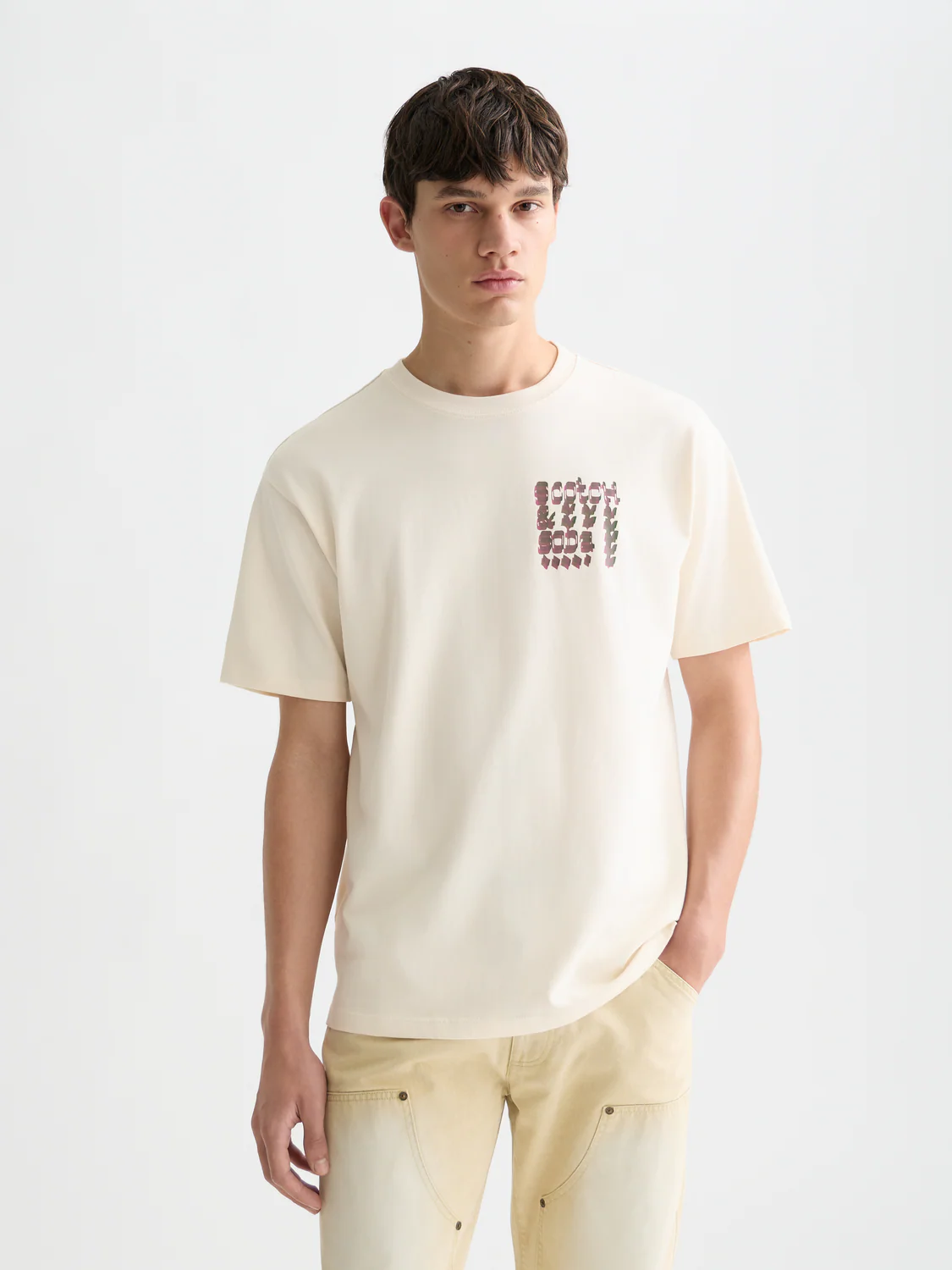 Artwork relaxed T-shirt