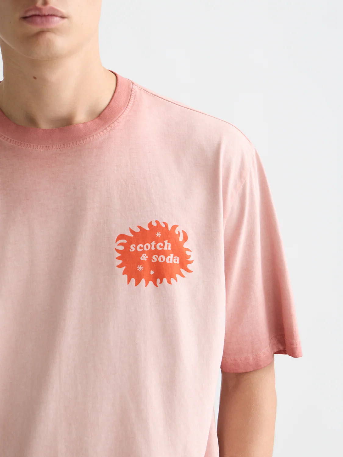 artwork loose dyed T-shirt - Image 10