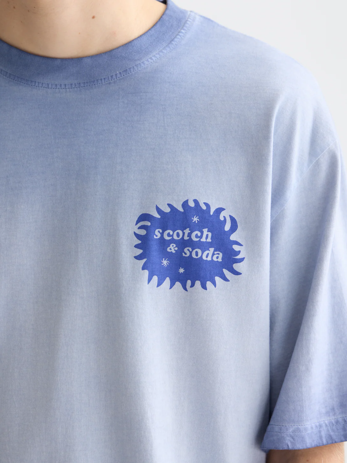 artwork loose dyed T-shirt - Image 3