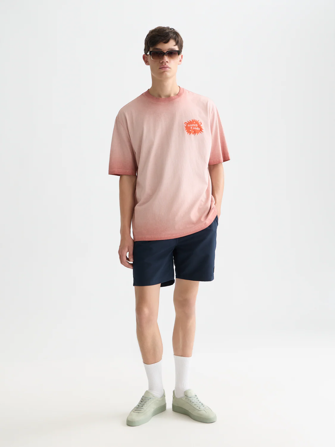 artwork loose dyed T-shirt - Image 9