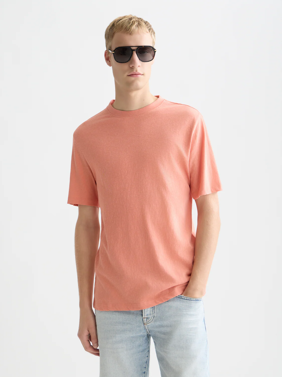 3 crosses cotton-linen T-shirt - Image 15