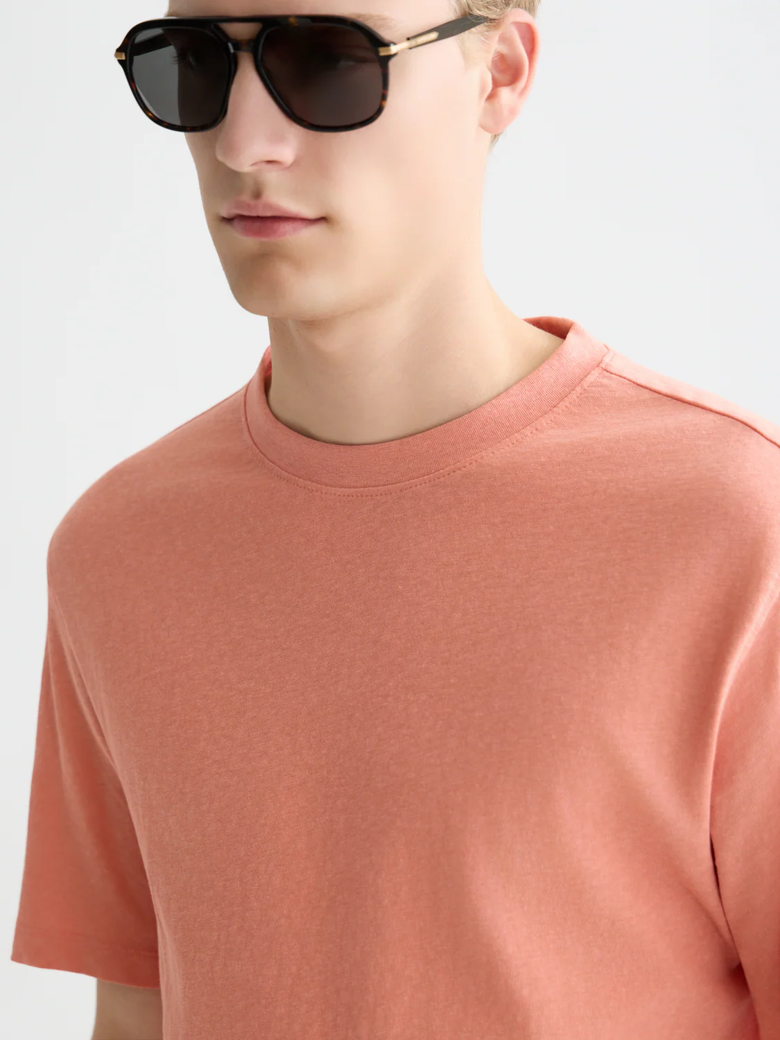 3 crosses cotton-linen T-shirt - Image 17