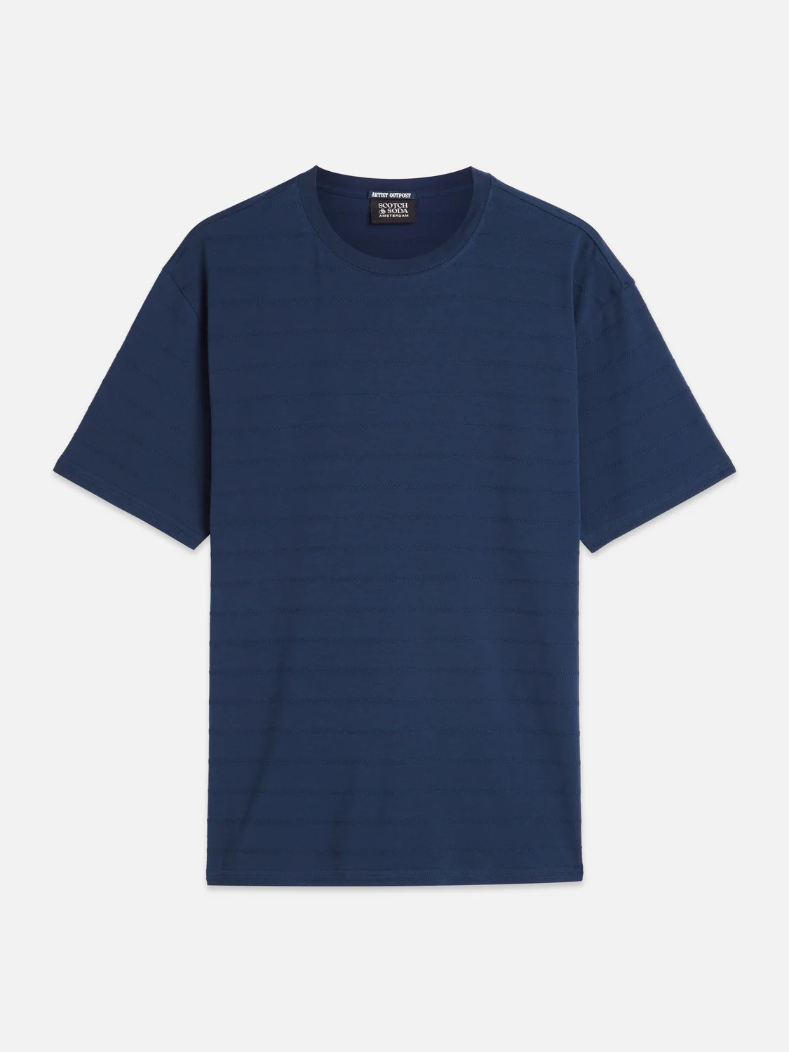 Structured jacquard relaxed T-shirt - Image 5