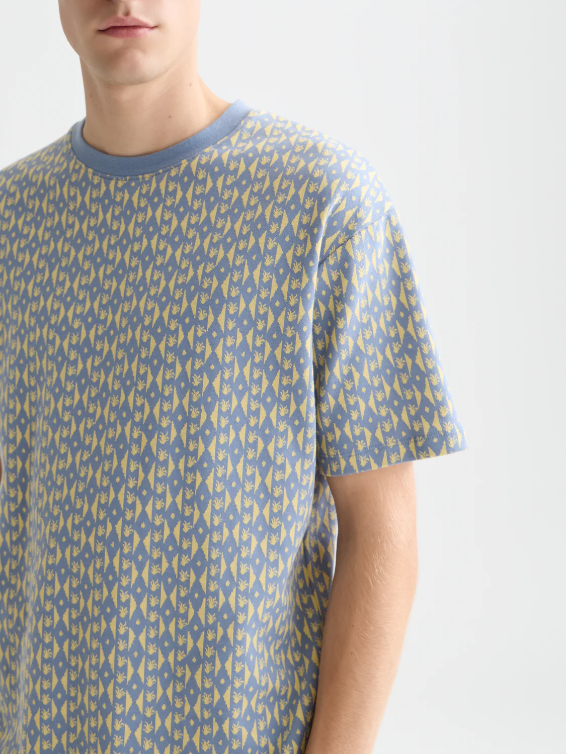 Jacquard relaxed T-shirt - Image 3