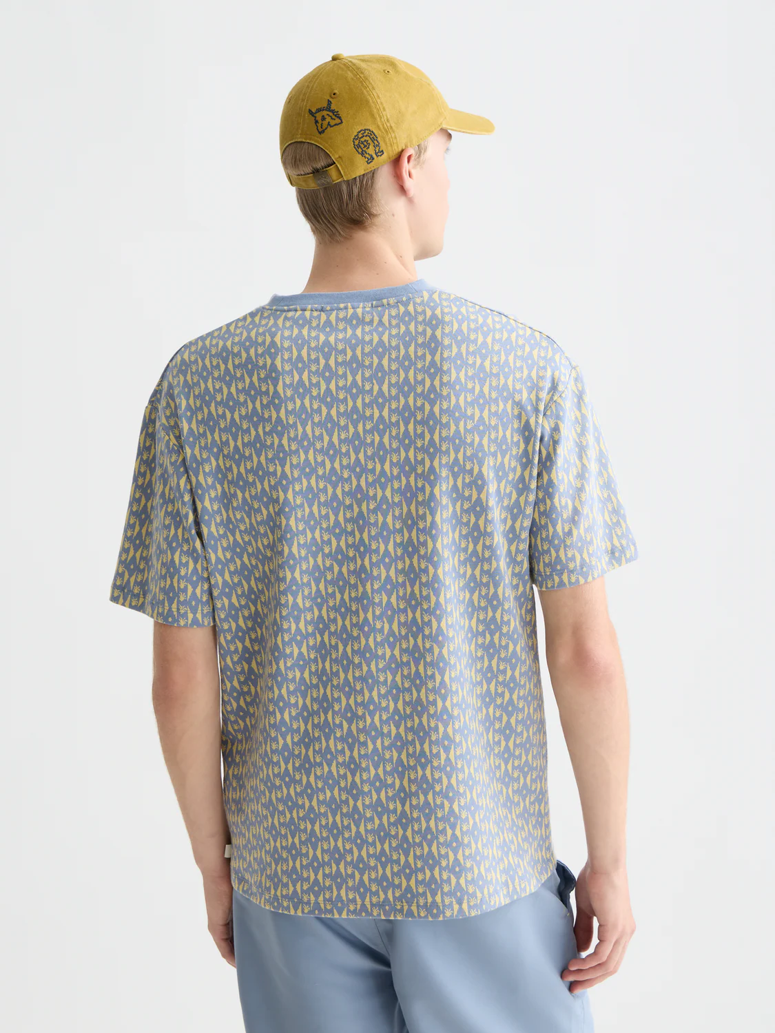 Jacquard relaxed T-shirt - Image 4