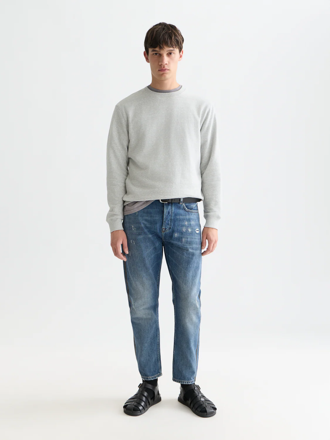 Melange sweatshirt - Image 2